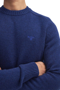 Barbour Grangetown Crew Neck Ink Blue Barbour