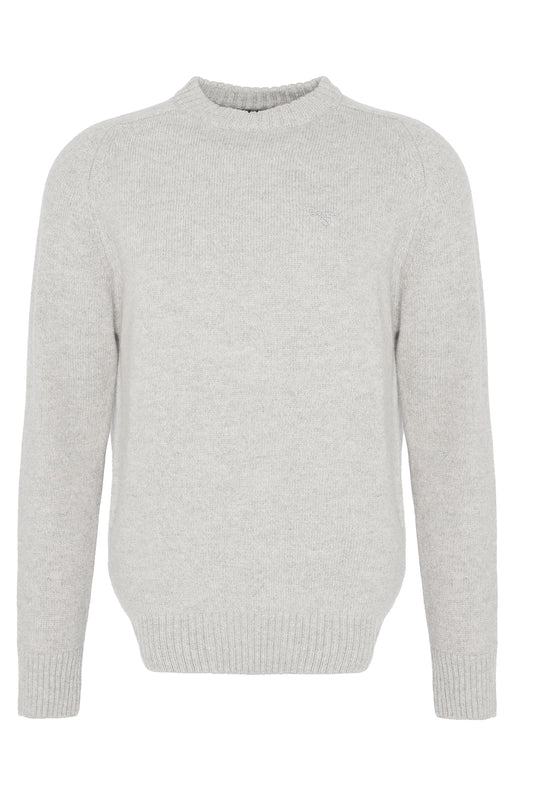 Barbour Grangetown Crew Neck Light Grey