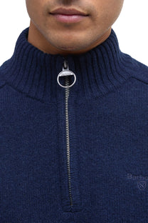 Barbour Grangetown Half Zip Sweatshirt Navy Barbour