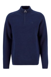 Barbour Grangetown Half Zip Sweatshirt Navy Barbour