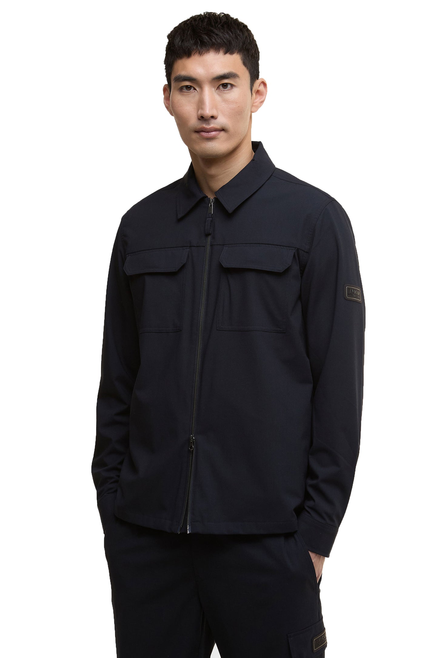 Barbour International Ash Overshirt Navy