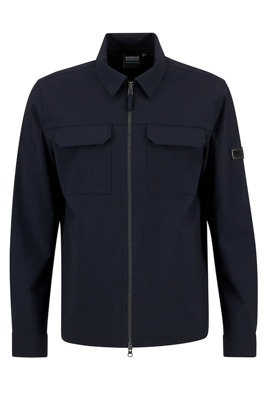 Barbour International Ash Overshirt Navy