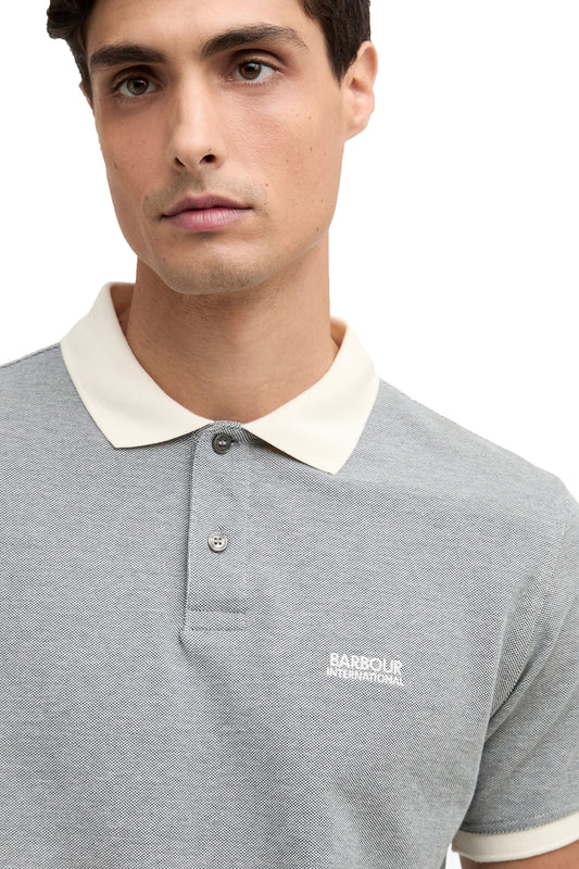 Barbour International COWLEY POLO SHIRT FOREST RIVER