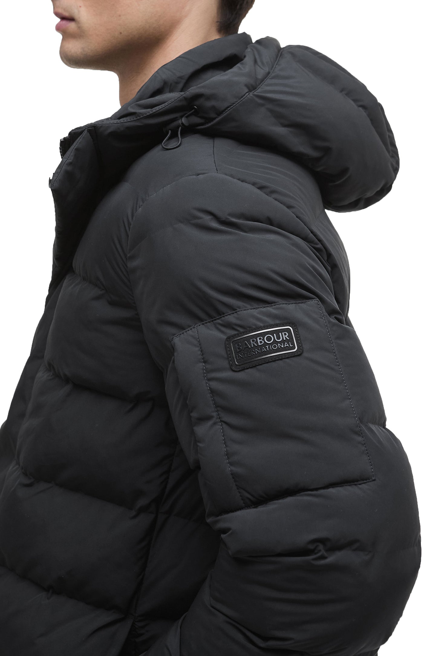 Barbour International Daleson Puffer Black