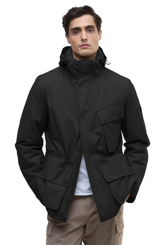 Barbour International Endley Waterproof Jacket Black