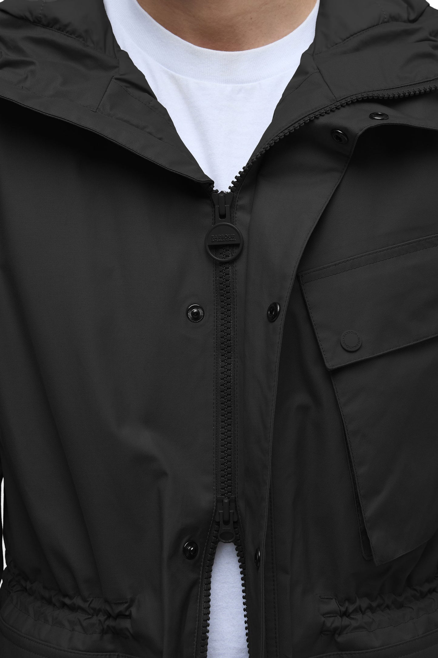 Barbour International Endley Waterproof Jacket Black