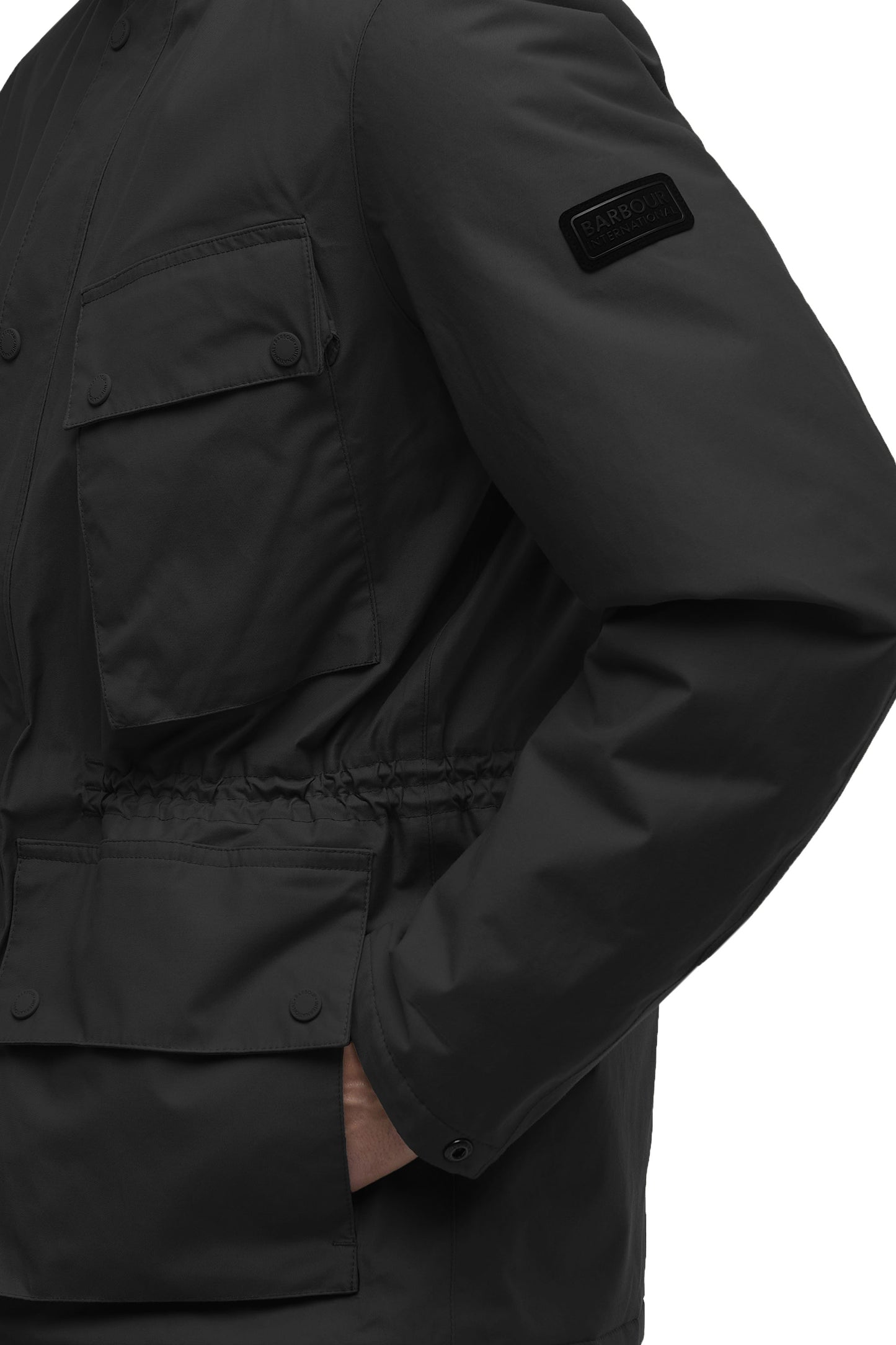 Barbour International Endley Waterproof Jacket Black
