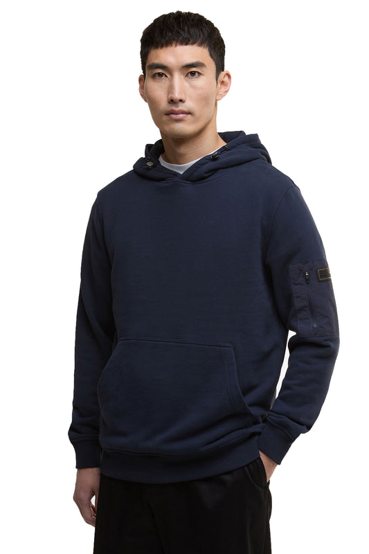 Barbour International Ewan Hoodie Navy
