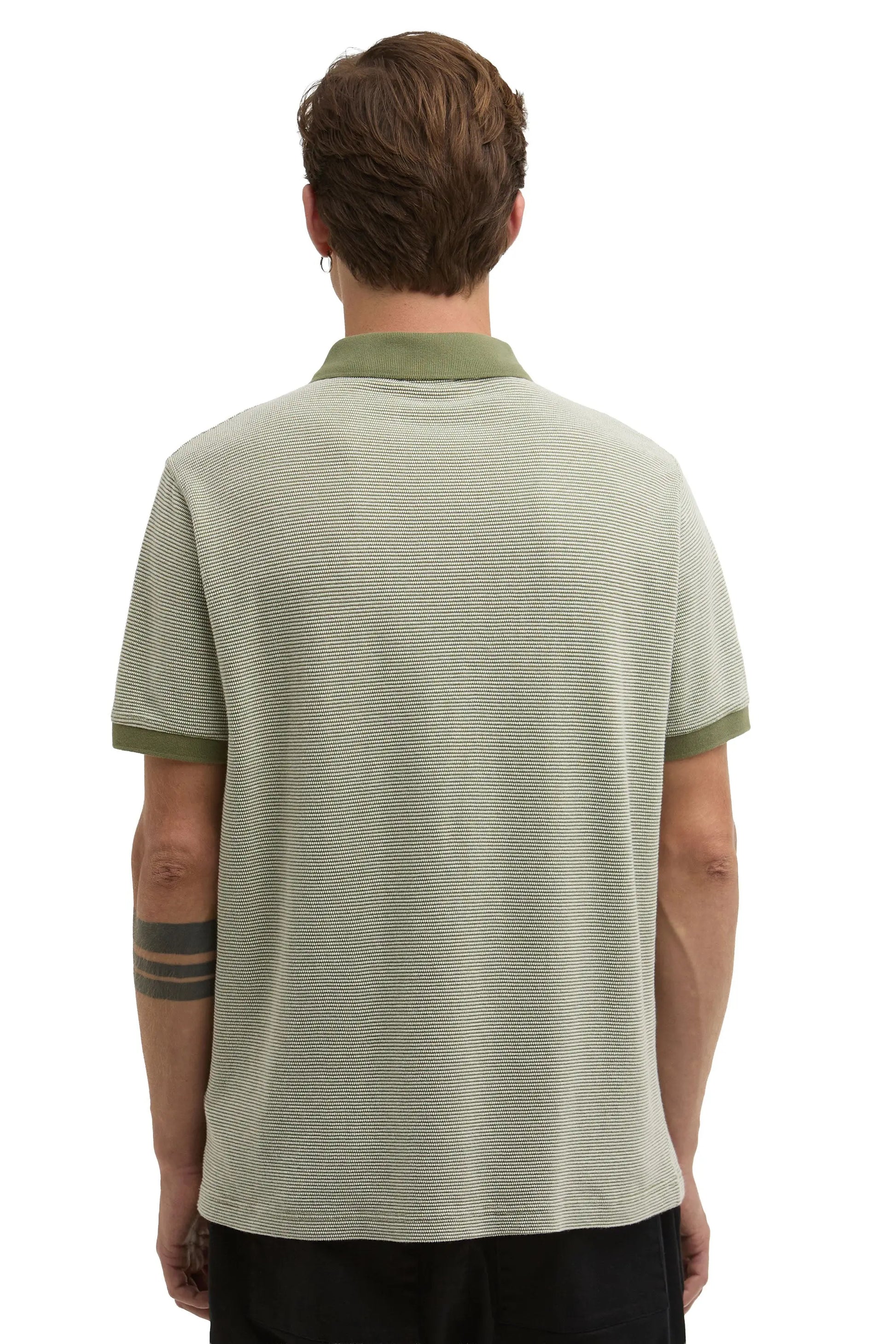 Barbour International HALLS POLO BURNT OLIVE Barbour International