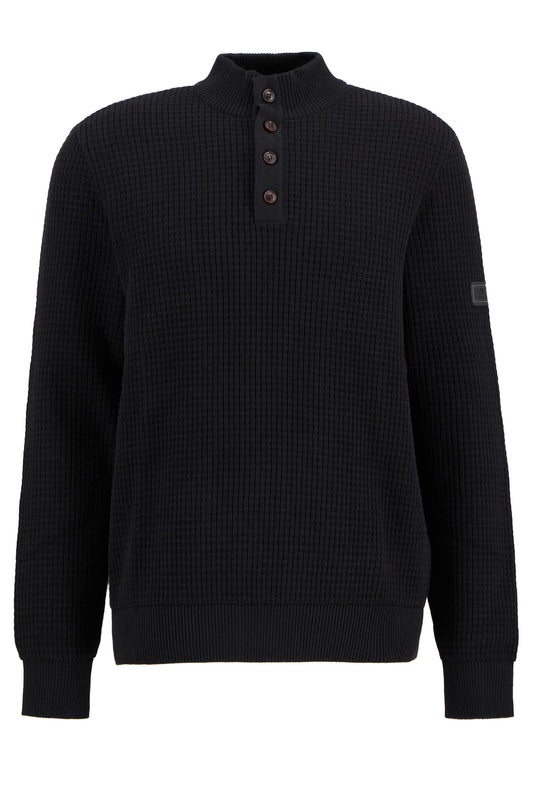 Barbour International HERRING HALF ZIP BLACK