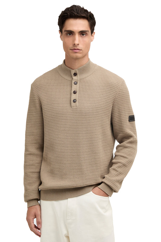 Barbour International HERRING HALF ZIP CORIANDER