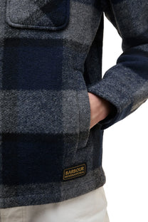 Barbour International Hailwood Overshirt Navy Barbour International