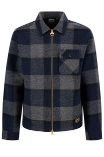 Barbour International Hailwood Overshirt Navy Barbour International