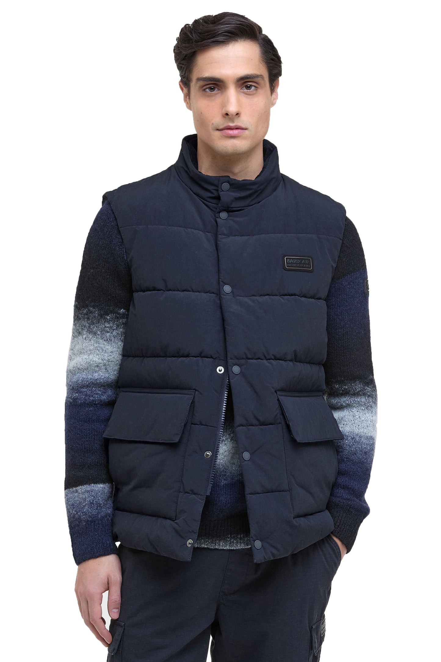 Barbour International Morville Gilet Navy