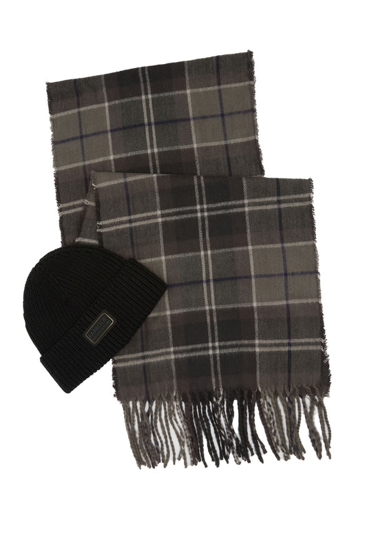 Barbour International Sweeper Gift Set Black