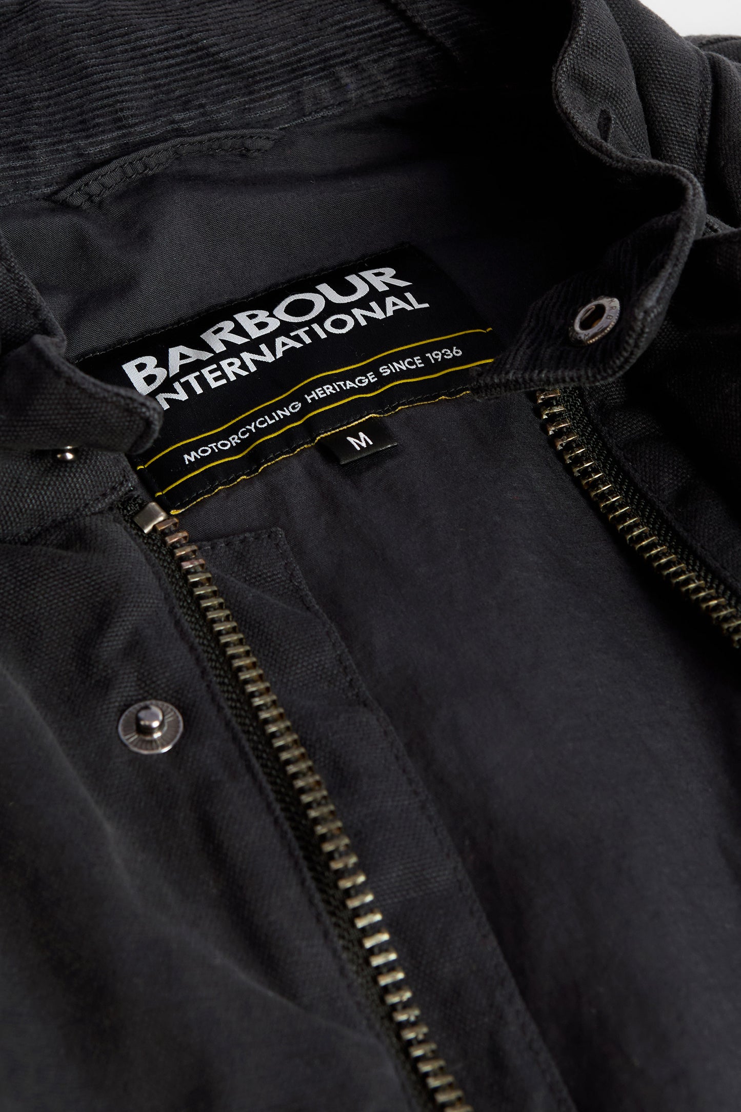 Barbour International Washed Casual A7 Jacket Black
