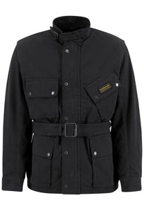 Barbour International Washed Casual A7 Jacket Black Barbour International