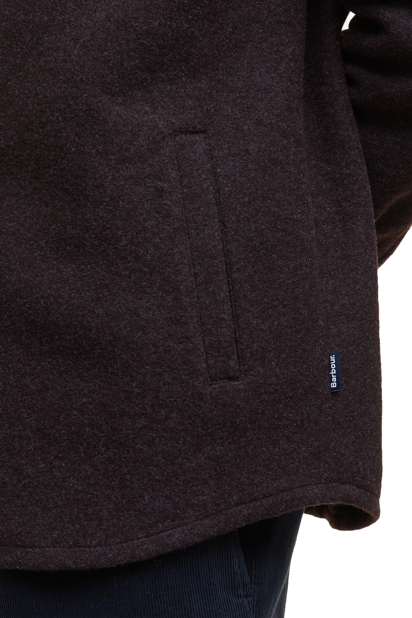 Barbour Marlow Overshirt Dark Oak