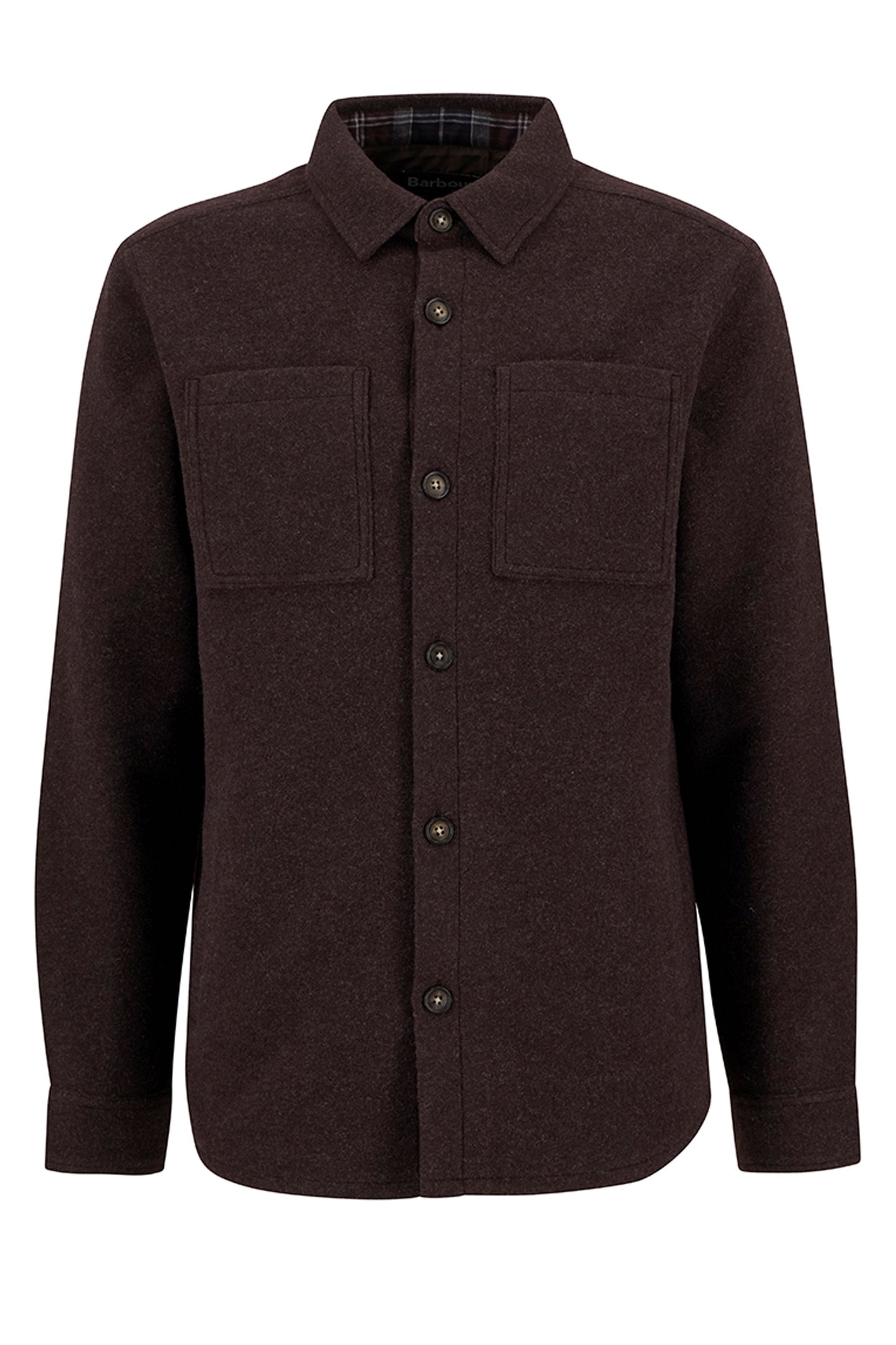 Barbour Marlow Overshirt Dark Oak