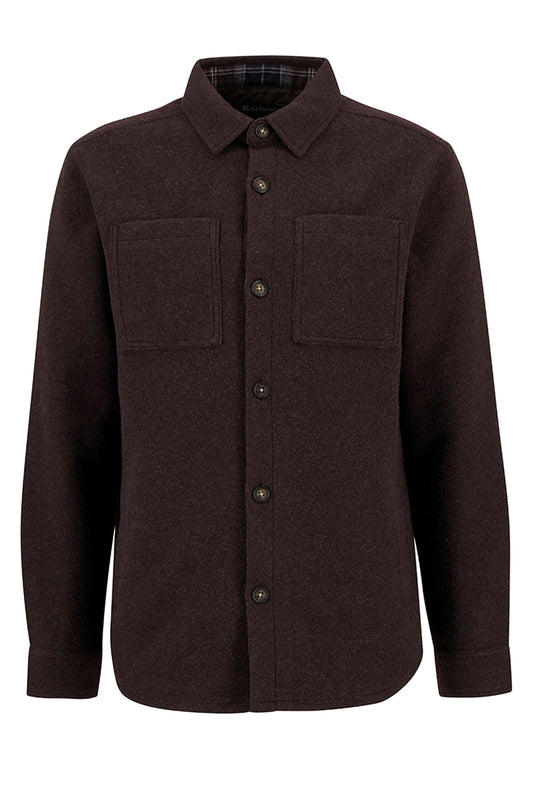 Barbour Marlow Overshirt Dark Oak
