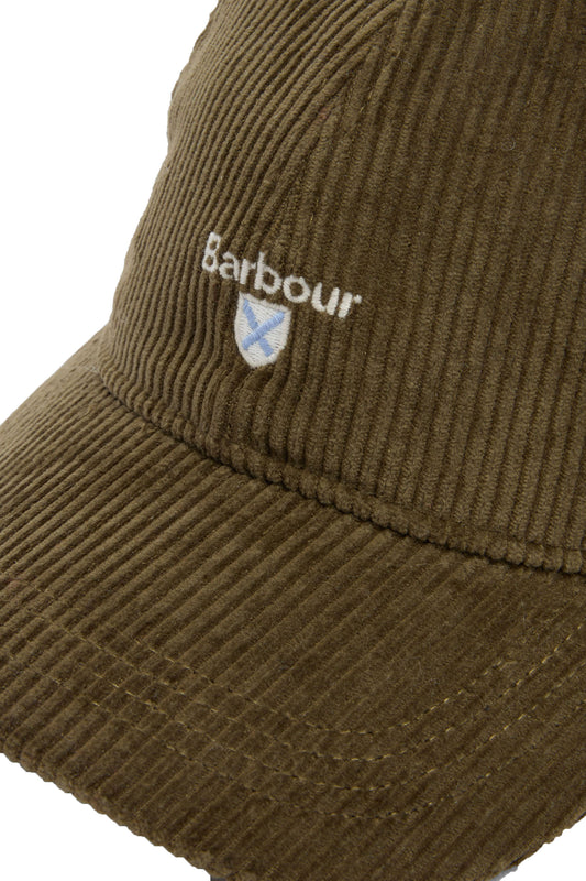 Barbour Preston Corduroy Cap Olive