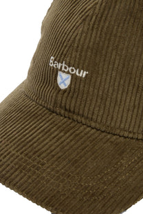 Barbour Preston Corduroy Cap Olive Barbour