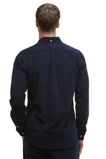 Barbour Ramsey Corduroy Shirt Navy/Red Barbour