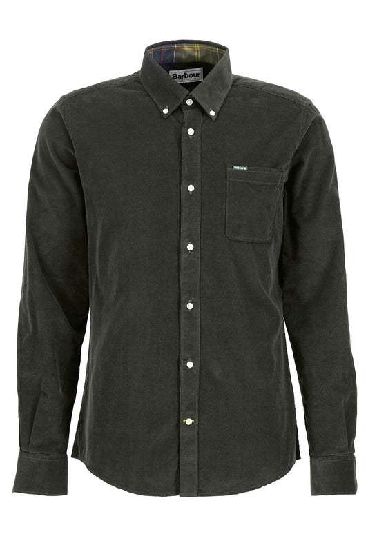 Barbour Ramsey Corduroy Shirt Forest