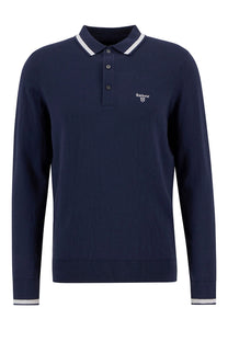 Barbour Rocton Knitted Polo Navy Barbour