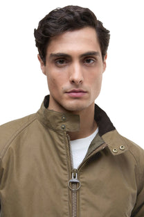 Barbour Steve McQueen Merchant Wax Jacket Sand Barbour Steve Mcqueen