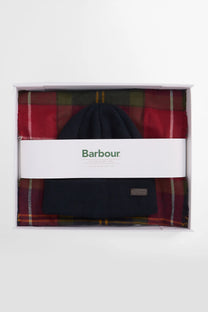 Barbour Swinton & Gallingale Gift Set Winterberry Tartan Barbour