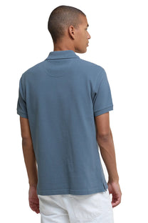 Barbour Tartan Pique Polo Blue Stone Barbour