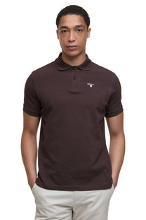 Barbour Tartan Pique Polo Dark Oak Barbour