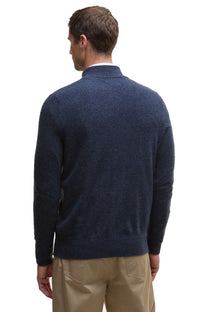 Barbour Waterbury Half Zip Knitwear Navy Barbour
