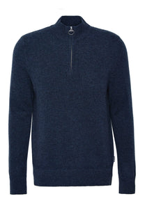 Barbour Waterbury Half Zip Knitwear Navy Barbour