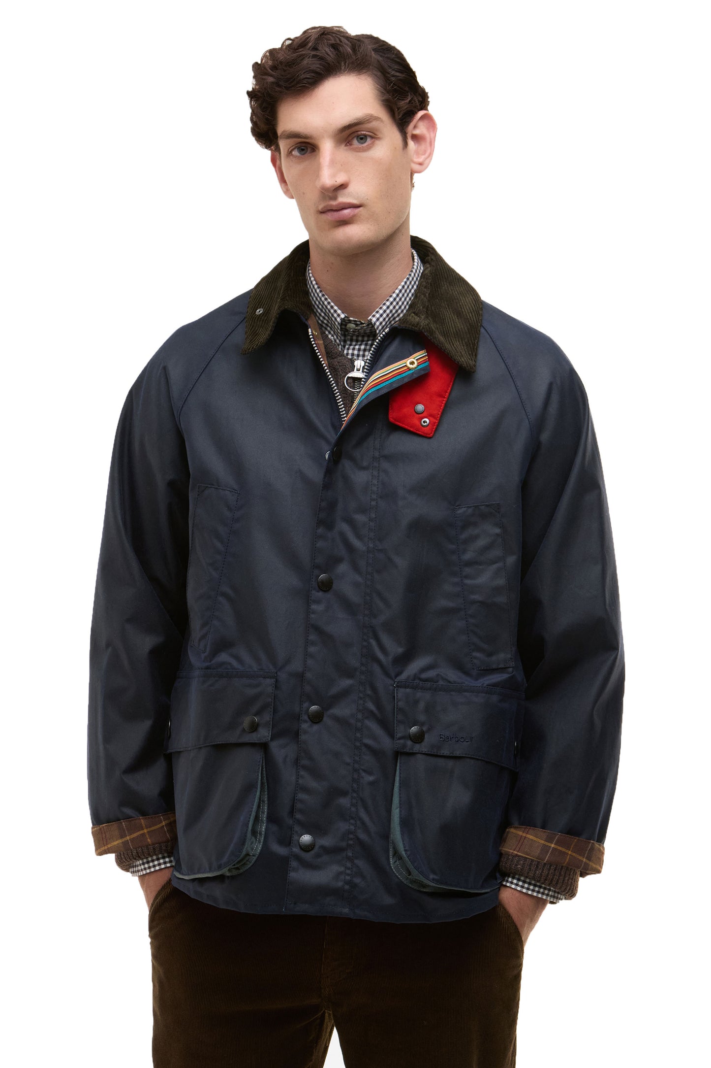 Barbour x Paul Smith Bedale Jacket Night Sky