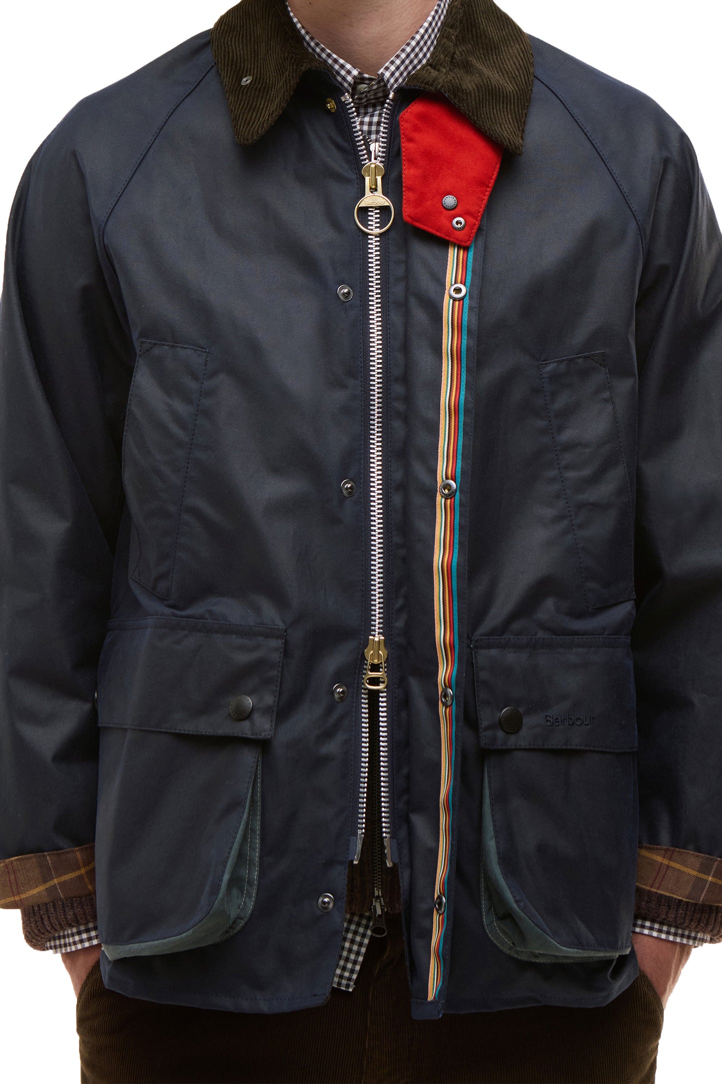Barbour x Paul Smith Bedale Jacket Night Sky