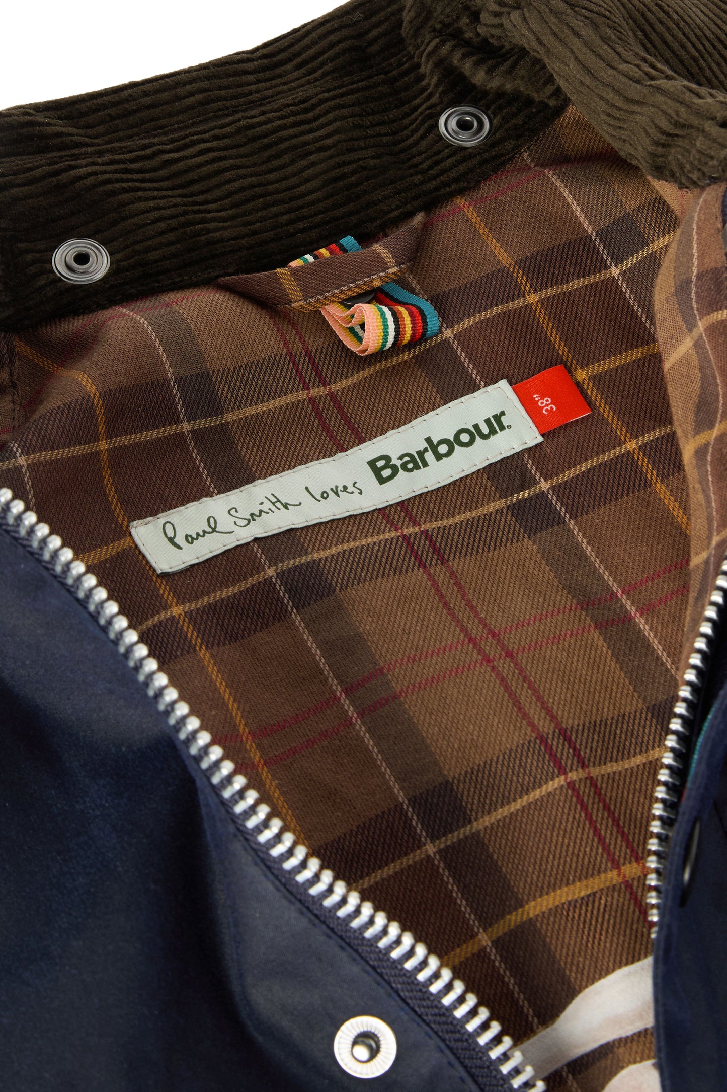 Barbour x Paul Smith Bedale Jacket Night Sky