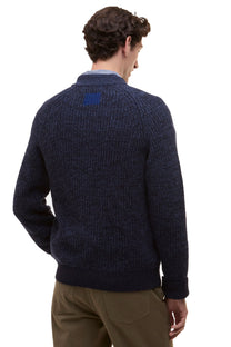 Barbour x Paul Smith Knitted Bomber Navy Barbour