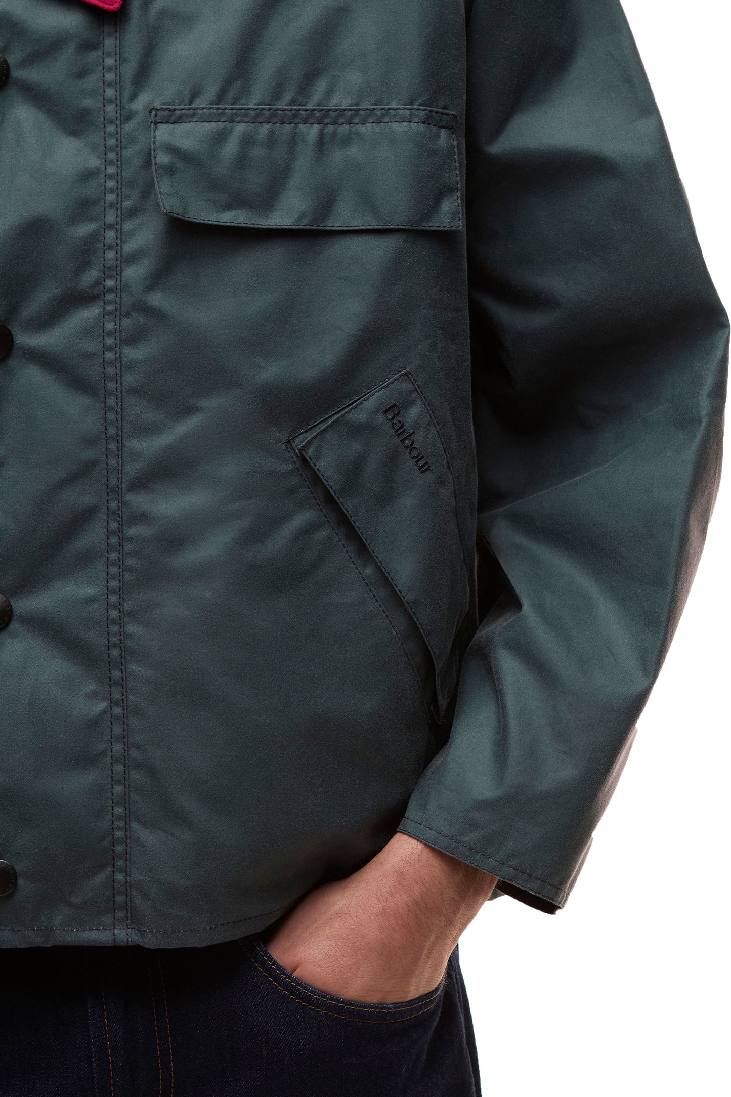 Barbour x Paul Smith Transport Jacket Dark Slate