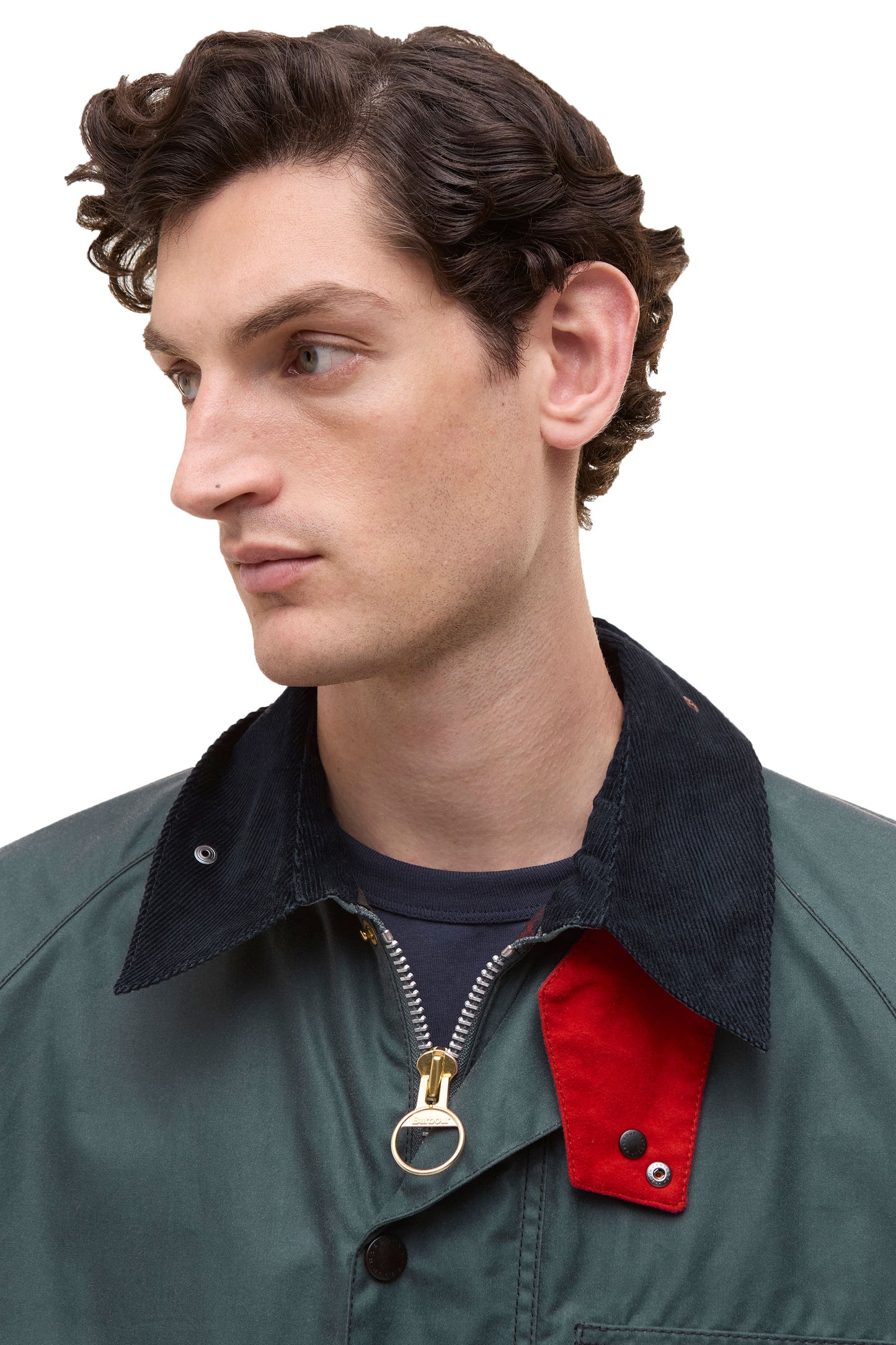 Barbour x Paul Smith Transport Jacket Dark Slate