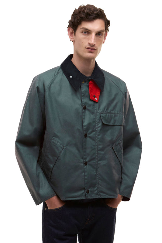 Barbour x Paul Smith Transport Jacket Dark Slate