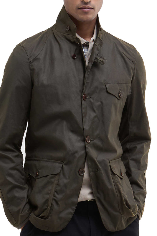 Barbour Beacon Sports Jacket Olive Barbour