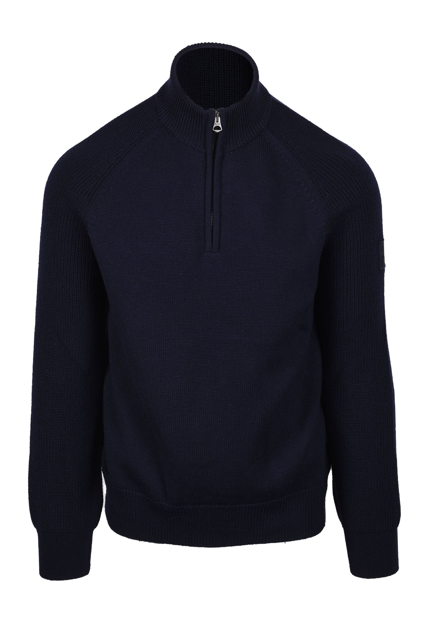 Belstaff Aspect Half Zip Knitwear Dark Ink