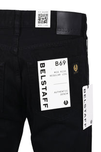 Belstaff B69 Regular Fit Jeans Black Belstaff