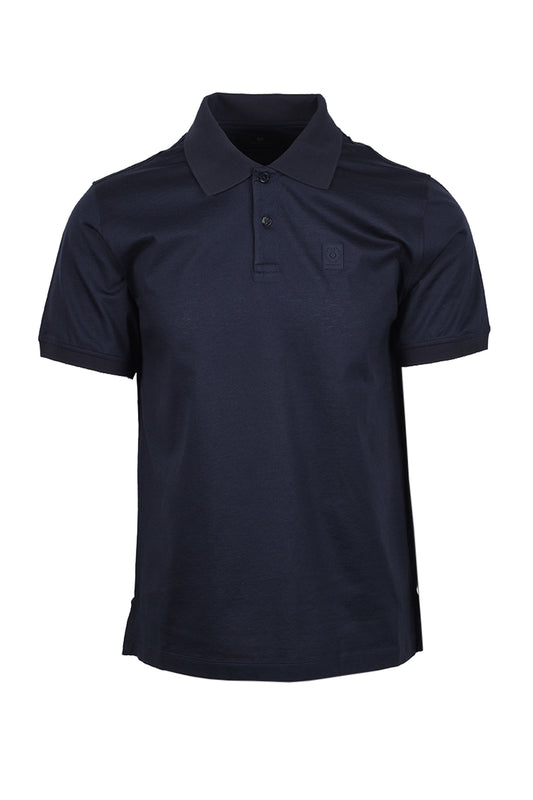 BELSTAFF STEEL POLO DARK INK