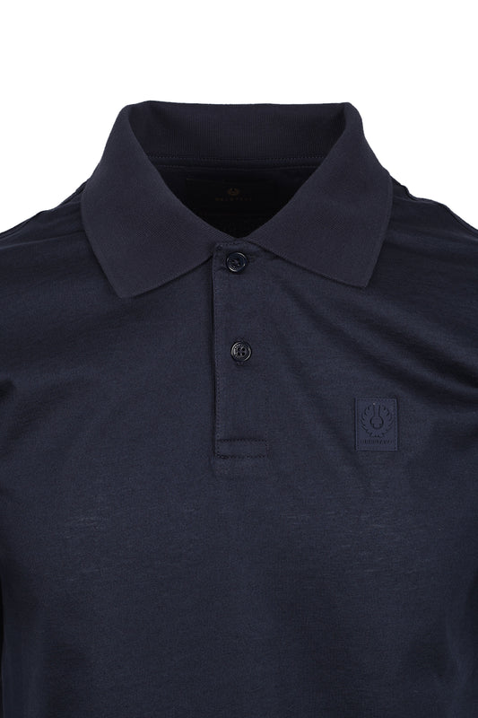 BELSTAFF STEEL POLO DARK INK
