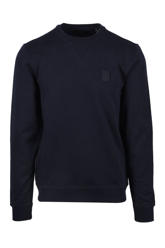 Belstaff Curator Crewneck Sweatshirt Dark Ink
