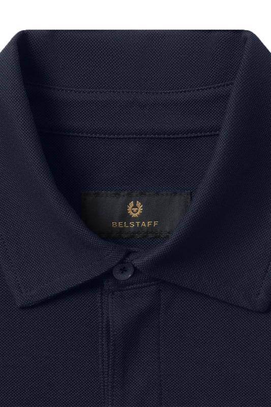 Belstaff Curator Polo Shirt Dark Ink