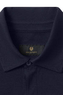 Belstaff Curator Polo Shirt Dark Ink Belstaff